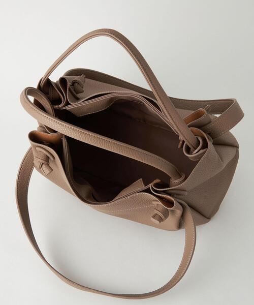 green label relaxing（グリーンレーベルリラクシング）の「ソフト A4 2WAY バッグ（ショルダーバッグ・レディース・ブラック/モカ・FREE）」の10枚目の写真