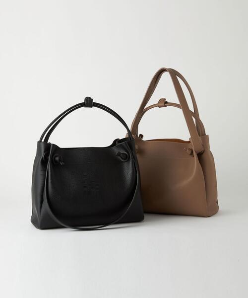 green label relaxing（グリーンレーベルリラクシング）の「ソフト A4 2WAY バッグ（ショルダーバッグ・レディース・ブラック/モカ・FREE）」の16枚目の写真