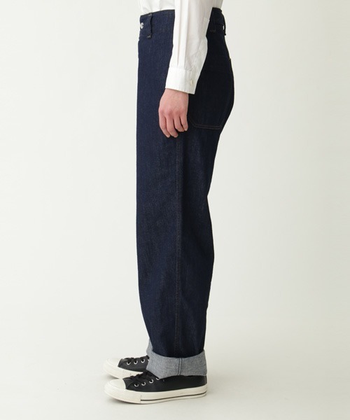 MHL.（エムエイチエル）の「CANTON LIGHT DENIM（デニムパンツ・レディース・インディゴブルー・26/27/28）」の2枚目の写真