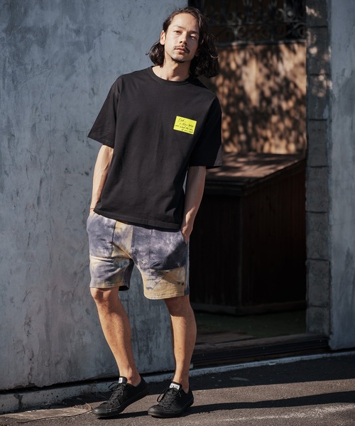 CAMBIO(カンビオ)の「mt7701-ビッグシルエットプリントT(Findシール)(Tシャツ/カットソー・メンズ・ミックスグレー/ホワイト/ブラック・S/L/XL/M)」の9枚目の写真