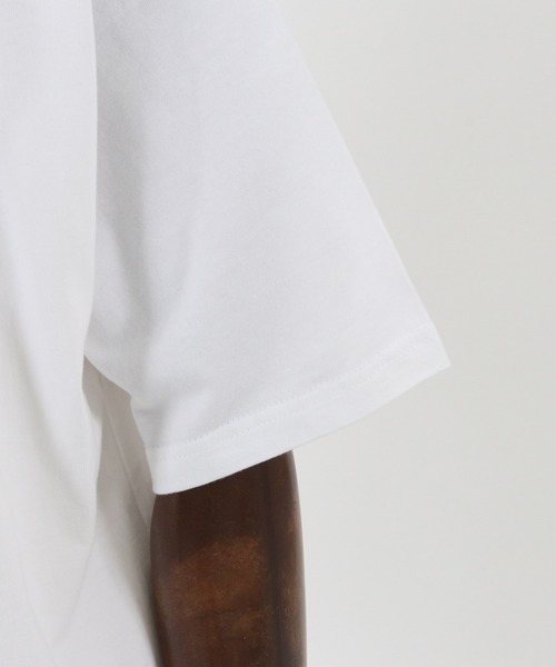 CAMBIO(カンビオ)の「mt7701-ビッグシルエットプリントT(Findシール)(Tシャツ/カットソー・メンズ・ミックスグレー/ホワイト/ブラック・S/L/XL/M)」の7枚目の写真