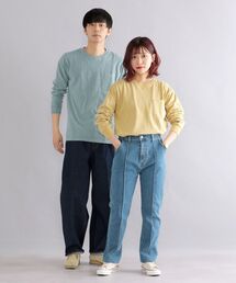 *【SHIPS別注】RUSSELL ATHLETIC: ピグメント加工 ロングスリーブ Tシャツ (ロンT) 22SS
