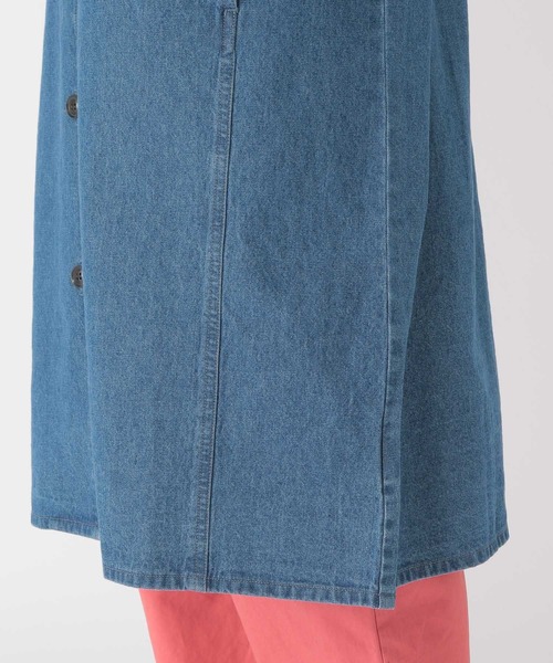 studio CLIP（スタディオクリップ）の「デニムアソートコートワンピース（ワンピース・レディース・ライトブルー/ベージュ/カーキ・FREE）」の20枚目の写真