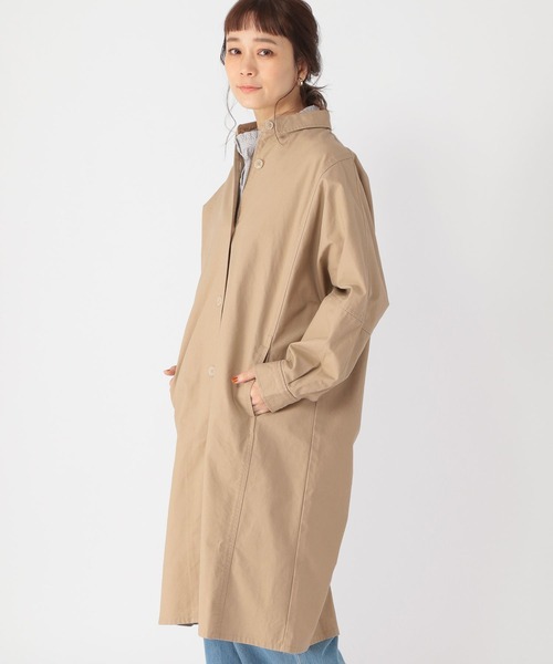 studio CLIP（スタディオクリップ）の「デニムアソートコートワンピース（ワンピース・レディース・ライトブルー/ベージュ/カーキ・FREE）」の11枚目の写真
