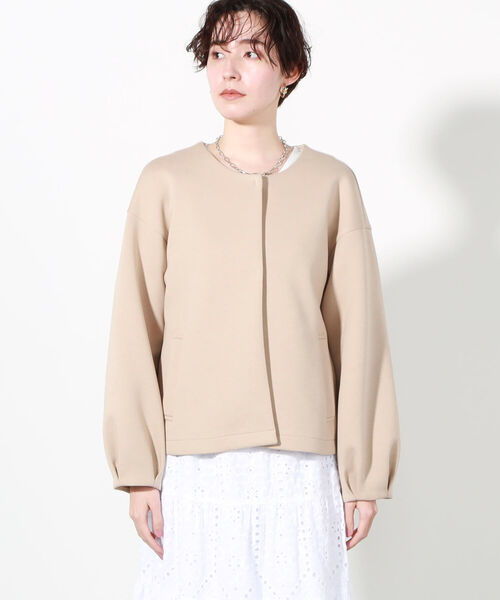 JOURNAL STANDARD ゴブランペーズリーノーカラーブルゾン 3500024Y0165_l1_a039.jpg