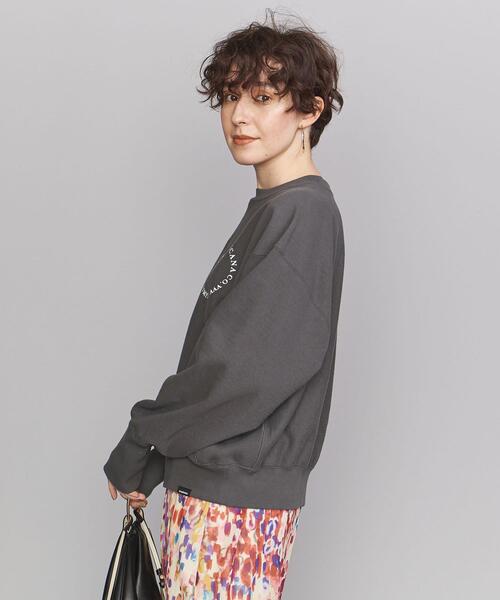 AMERICANA(アメリカーナ)の「<Americana(アメリカーナ)>ショート スウェット プルオーバー -ウォッシャブル-(スウェット・レディース・ライトブルー/ブラック・FREE)」の5枚目の写真