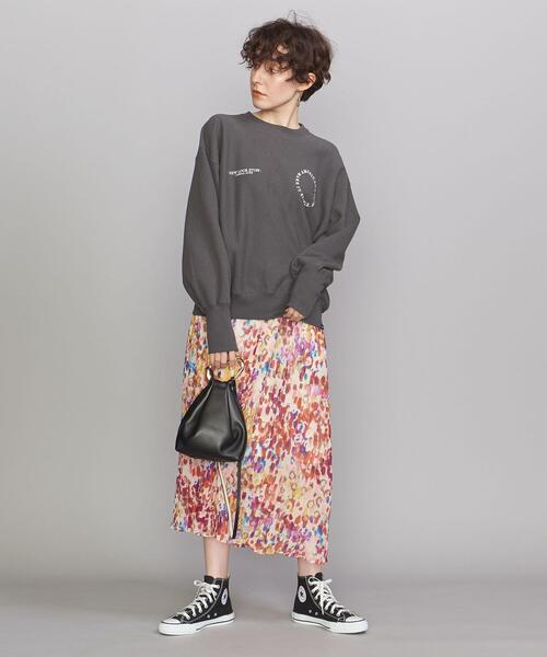 AMERICANA(アメリカーナ)の「<Americana(アメリカーナ)>ショート スウェット プルオーバー -ウォッシャブル-(スウェット・レディース・ライトブルー/ブラック・FREE)」の7枚目の写真