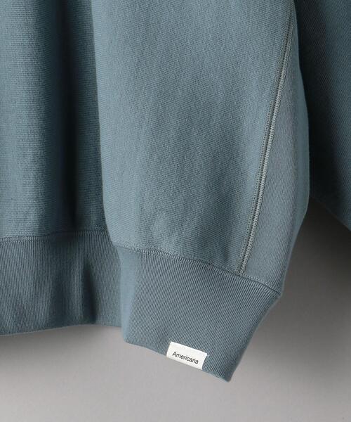 AMERICANA(アメリカーナ)の「<Americana(アメリカーナ)>ショート スウェット プルオーバー -ウォッシャブル-(スウェット・レディース・ライトブルー/ブラック・FREE)」の15枚目の写真