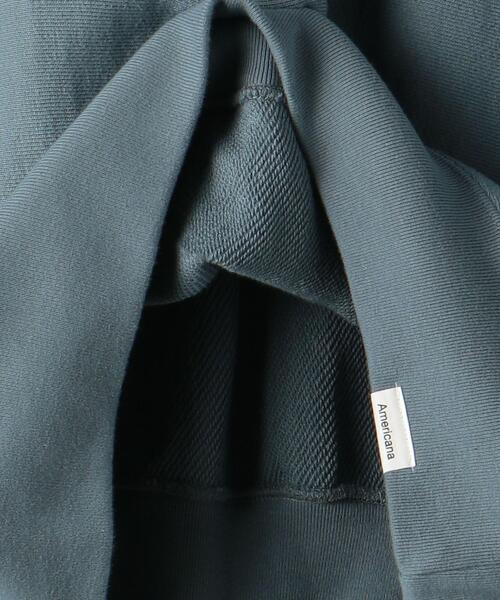 AMERICANA(アメリカーナ)の「<Americana(アメリカーナ)>ショート スウェット プルオーバー -ウォッシャブル-(スウェット・レディース・ライトブルー/ブラック・FREE)」の17枚目の写真