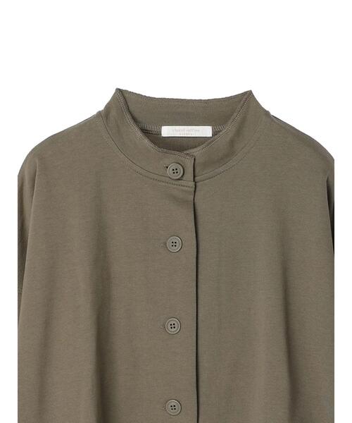 Green Parks(グリーンパークス)の「袖ボリュームカットカーディガン*(カーディガン/ボレロ・レディース・カーキ/グレイッシュベージュ/ブラック・FREE)」の16枚目の写真