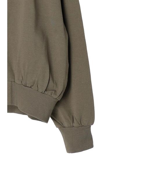 Green Parks(グリーンパークス)の「袖ボリュームカットカーディガン*(カーディガン/ボレロ・レディース・カーキ/グレイッシュベージュ/ブラック・FREE)」の17枚目の写真