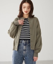 Green　Parks | 袖ボリュームカットカーディガン＊(カーディガン/ボレロ)