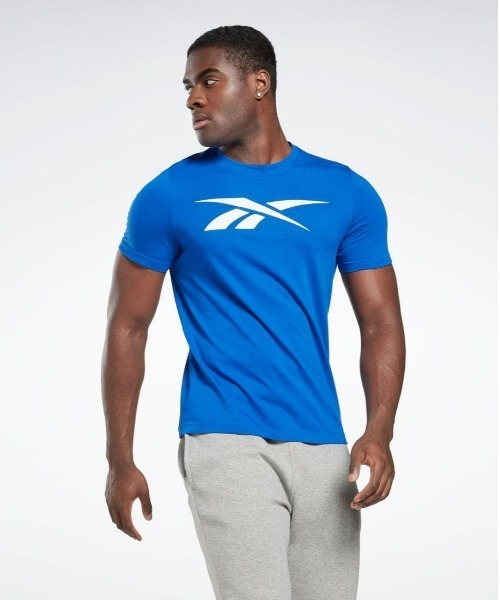 Reebok(リーボック)の「グラフィック シリーズ ベクター Tシャツ / Graphic Series Vector T-Shirt(Tシャツ/カットソー・メンズ・ホワイト/スカイブルー/ブラック/ヘザーグレー/レッド系その他/レッド/グレー/ホワイト系その他/ブルー・SMALL/MEDIUM/LARGE/X-LARGE/XX-LARGE/X-SMALL/XXX-LARGE/J/2XO)」の7枚目の写真