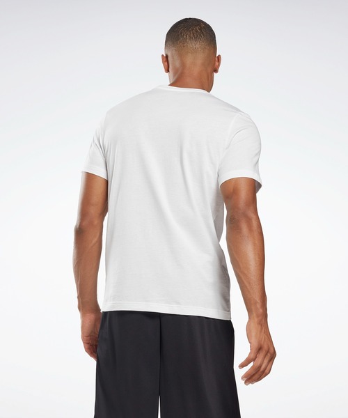 Reebok(リーボック)の「グラフィック シリーズ ベクター Tシャツ / Graphic Series Vector T-Shirt(Tシャツ/カットソー・メンズ・ホワイト/スカイブルー/ブラック/ヘザーグレー/レッド系その他/レッド/グレー/ホワイト系その他/ブルー・SMALL/MEDIUM/LARGE/X-LARGE/XX-LARGE/X-SMALL/XXX-LARGE/J/2XO)」の10枚目の写真