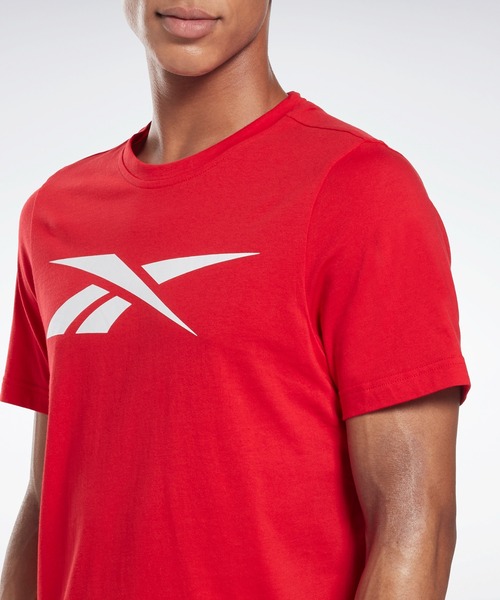 Reebok(リーボック)の「グラフィック シリーズ ベクター Tシャツ / Graphic Series Vector T-Shirt(Tシャツ/カットソー・メンズ・ホワイト/スカイブルー/ブラック/ヘザーグレー/レッド系その他/レッド/グレー/ホワイト系その他/ブルー・SMALL/MEDIUM/LARGE/X-LARGE/XX-LARGE/X-SMALL/XXX-LARGE/J/2XO)」の15枚目の写真