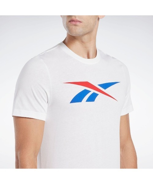 Reebok(リーボック)の「グラフィック シリーズ ベクター Tシャツ / Graphic Series Vector T-Shirt(Tシャツ/カットソー・メンズ・ホワイト/スカイブルー/ブラック/ヘザーグレー/レッド系その他/レッド/グレー/ホワイト系その他/ブルー・SMALL/MEDIUM/LARGE/X-LARGE/XX-LARGE/X-SMALL/XXX-LARGE/J/2XO)」の18枚目の写真