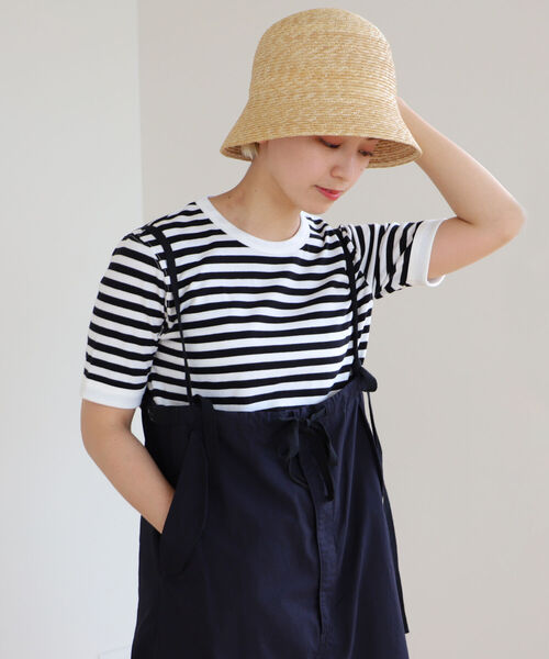 BEAMS BOY / サイクリング ハーフジップ ショートスリーブ Tシャツ BEAMS BOY（ビームスボーイ）の「BEAMS BOY / ボーイ プリント