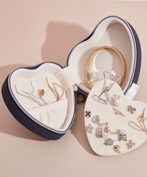 Fun & Daily（ファンアンドデイリー）の「F&D : ハートジップジュエリーボックス（収納グッズ）」