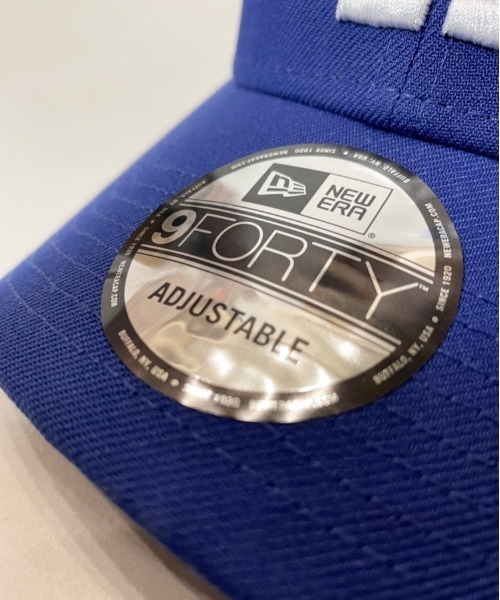 NEW ERA(ニューエラ)の「NEWERA 9FORTY LA BLUE(キャップ・メンズ・ブルー・FREE)」の3枚目の写真
