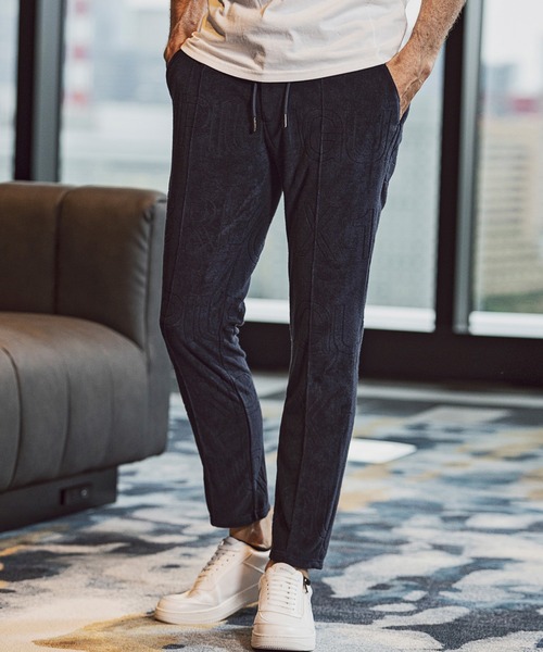 1piu1uguale3 パンツ スラックス Relax ウノピゥウノウグァーレトレ パイルロゴスラックス スラックス 1piu1uguale3 Relax リラックス のスラックス 1piu1uguale3 ウノピゥウノウグァーレトレ リラックス のファッション ワンピース専門店