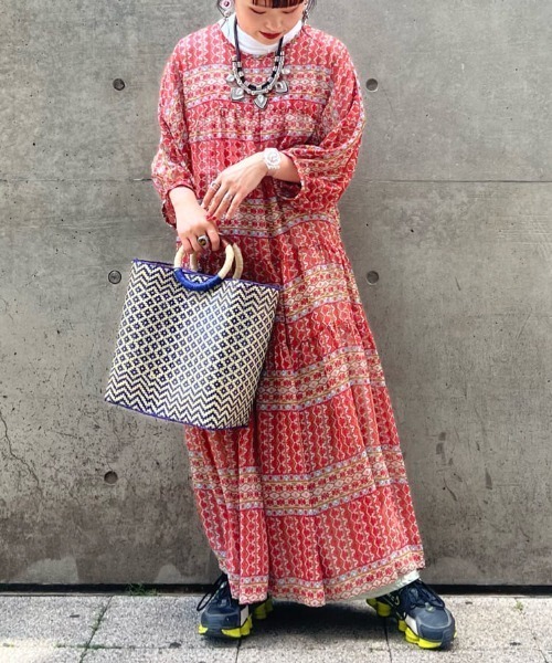 セール パネル柄バックツイストティアードワンピース ワンピース Ciaopanic チャオパニック のファッション通販 Zozotown