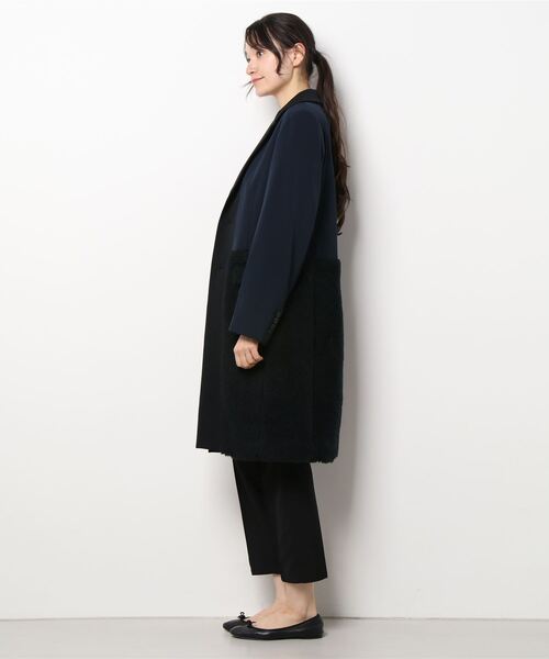 TOGA PULLA(トーガ プルラ)の「TOGA PULLA Nylon stretch coat TP12-JA241(その他アウター・レディース・ブラック・38)」の2枚目の写真