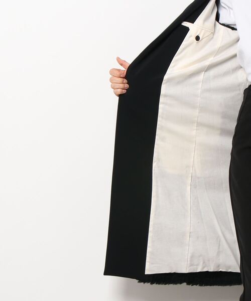 TOGA PULLA(トーガ プルラ)の「TOGA PULLA Nylon stretch coat TP12-JA241(その他アウター・レディース・ブラック・38)」の6枚目の写真