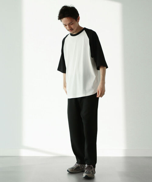 BEAMS HEART（ビームスハート）の「BEAMS HEART / ベースボール ビッグ ショートスリーブ Tシャツ（Tシャツ/カットソー・メンズ・ブラック/ダークグリーン/ブルー系その他・SMALL/MEDIUM/LARGE）」の5枚目の写真