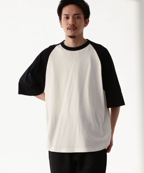 BEAMS HEART（ビームスハート）の「BEAMS HEART / ベースボール ビッグ ショートスリーブ Tシャツ（Tシャツ/カットソー・メンズ・ブラック/ダークグリーン/ブルー系その他・SMALL/MEDIUM/LARGE）」の7枚目の写真