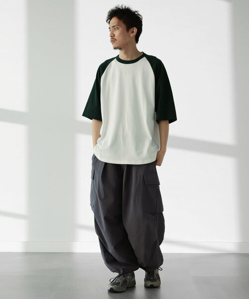 BEAMS HEART（ビームスハート）の「BEAMS HEART / ベースボール ビッグ ショートスリーブ Tシャツ（Tシャツ/カットソー・メンズ・ブラック/ダークグリーン/ブルー系その他・SMALL/MEDIUM/LARGE）」の17枚目の写真