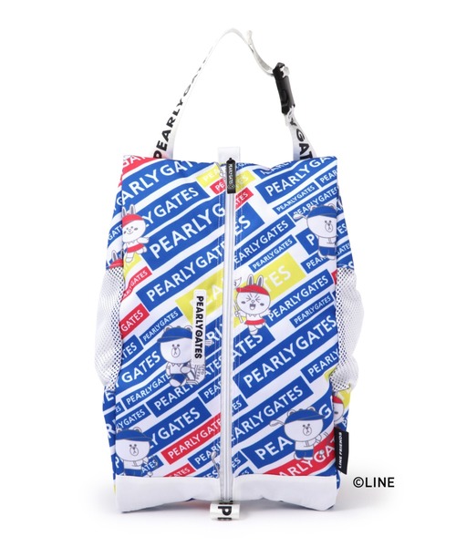 （超美品）パーリーゲイツ、ギザ星柄シリーズ、シューズケース PEARLY GATES（パーリーゲイツ） ゴルフ 「PEARLY GATES」シューズ