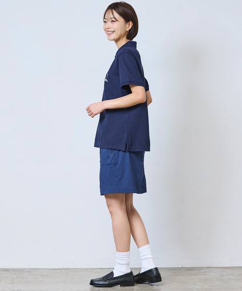 L.L.Bean（エルエルビーン）の「プレミアム・ダブル・エル・ポロシャツ、リラックス・フィット　半袖　スクリプト・ロゴ 米国フィット・レギュラー（ポロシャツ・レディース・ホワイト/ネイビー/コバルトブルー/ピンク/ライラック/ミント・SMALL/MEDIUM/LARGE/X-SMALL）」の15枚目の写真