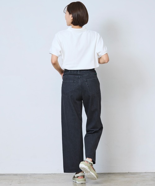 L.L.Bean（エルエルビーン）の「プレミアム・ダブル・エル・ポロシャツ、リラックス・フィット　半袖　スクリプト・ロゴ 米国フィット・レギュラー（ポロシャツ・レディース・ホワイト/ネイビー/コバルトブルー/ピンク/ライラック/ミント・SMALL/MEDIUM/LARGE/X-SMALL）」の22枚目の写真