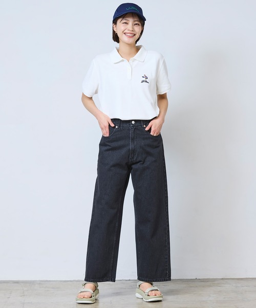 L.L.Bean（エルエルビーン）の「プレミアム・ダブル・エル・ポロシャツ、リラックス・フィット　半袖　スクリプト・ロゴ 米国フィット・レギュラー（ポロシャツ・レディース・ホワイト/ネイビー/コバルトブルー/ピンク/ライラック/ミント・SMALL/MEDIUM/LARGE/X-SMALL）」の21枚目の写真