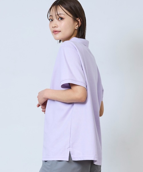 プレミアム・ダブル・エル・ポロシャツ、リラックス・フィット 半袖