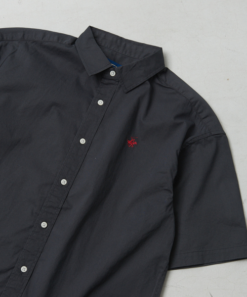 BEVERLY HILLS POLO CLUB（ビバリーヒルズポロクラブ）の「【BEVERLY HILLS POLO CLUB / ビバリーヒルズポロクラブ】レギュラーカラー 半袖シャツ（シャツ/ブラウス・メンズ・ベージュ/ブラック/ホワイト/ネイビー・M/LL/L）」の3枚目の写真