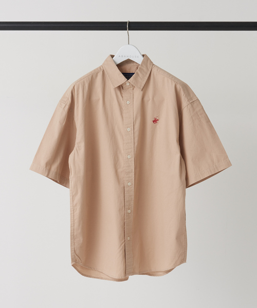 BEVERLY HILLS POLO CLUB（ビバリーヒルズポロクラブ）の「【BEVERLY HILLS POLO CLUB / ビバリーヒルズポロクラブ】レギュラーカラー 半袖シャツ（シャツ/ブラウス・メンズ・ベージュ/ブラック/ホワイト/ネイビー・M/LL/L）」の15枚目の写真