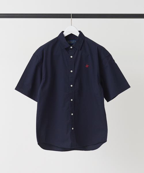 BEVERLY HILLS POLO CLUB（ビバリーヒルズポロクラブ）の「【BEVERLY HILLS POLO CLUB / ビバリーヒルズポロクラブ】レギュラーカラー 半袖シャツ（シャツ/ブラウス・メンズ・ベージュ/ブラック/ホワイト/ネイビー・M/LL/L）」の11枚目の写真