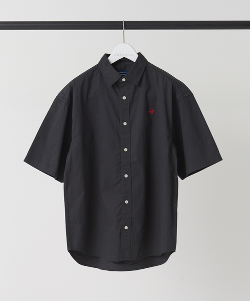 BEVERLY HILLS POLO CLUB（ビバリーヒルズポロクラブ）の「【BEVERLY HILLS POLO CLUB / ビバリーヒルズポロクラブ】レギュラーカラー 半袖シャツ（シャツ/ブラウス・メンズ・ベージュ/ブラック/ホワイト/ネイビー・M/LL/L）」の9枚目の写真