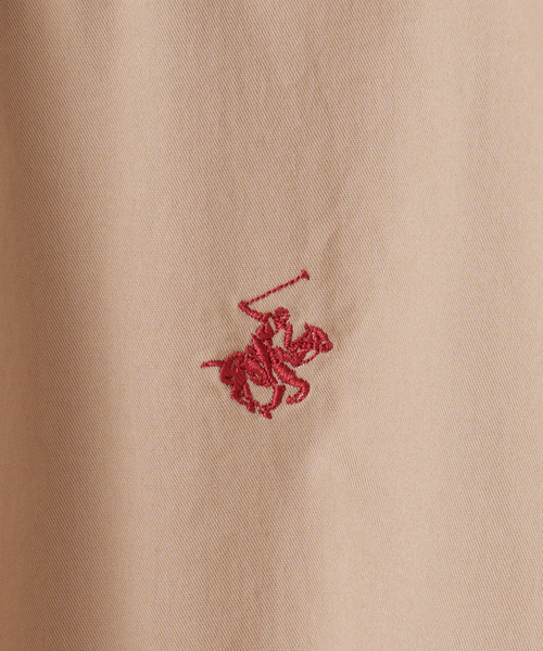 BEVERLY HILLS POLO CLUB（ビバリーヒルズポロクラブ）の「【BEVERLY HILLS POLO CLUB / ビバリーヒルズポロクラブ】レギュラーカラー 半袖シャツ（シャツ/ブラウス・メンズ・ベージュ/ブラック/ホワイト/ネイビー・M/LL/L）」の12枚目の写真