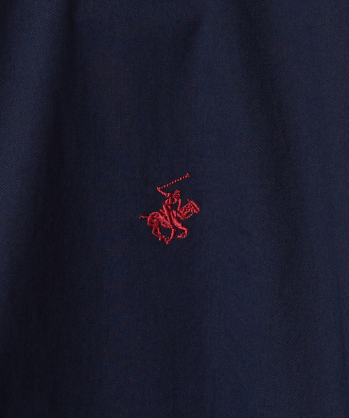 BEVERLY HILLS POLO CLUB（ビバリーヒルズポロクラブ）の「【BEVERLY HILLS POLO CLUB / ビバリーヒルズポロクラブ】レギュラーカラー 半袖シャツ（シャツ/ブラウス・メンズ・ベージュ/ブラック/ホワイト/ネイビー・M/LL/L）」の18枚目の写真