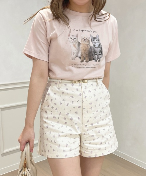 apres jour（アプレジュール）の「花柄ショートパンツ【ZOZOTOWN限定アイテム】（その他パンツ・レディース・ピンク/ブルー・SMALL/MEDIUM/X-LARGE）」の17枚目の写真