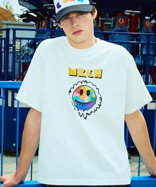 ☆MISTER CHILD☆半袖Tシャツ ARCH SMILE T-SHIRTS A'GEM/9 × .kom『MISTER CHILD/ミスターチャイルド』MRCH SMILE