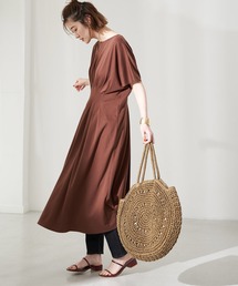 earth music&ecology | ウエストタックワンピース(ワンピース)