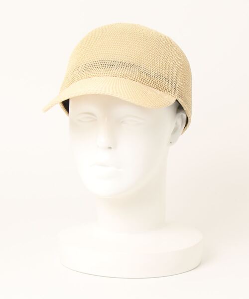 Lugnoncure（ルノンキュール）の「ペーパーサーモキャップ（キャップ・レディース・ベージュ/ライトベージュ・ﾌﾘ-）」の5枚目の写真