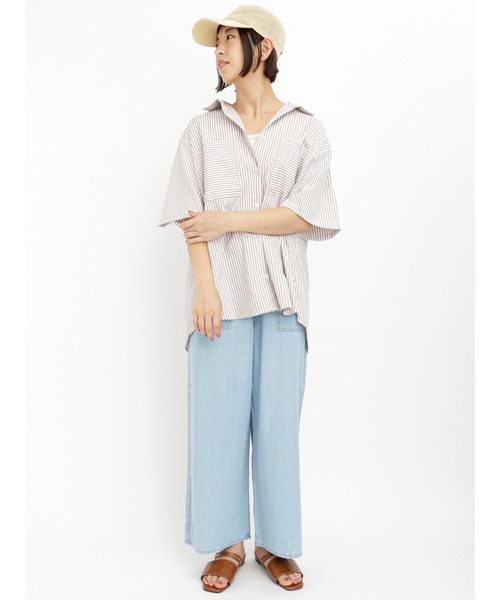 Lugnoncure（ルノンキュール）の「ペーパーサーモキャップ（キャップ・レディース・ベージュ/ライトベージュ・ﾌﾘ-）」の7枚目の写真