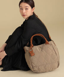 Ray BEAMS | toleur × Ray BEAMS / 別注 キルティング バッグ(トートバッグ)