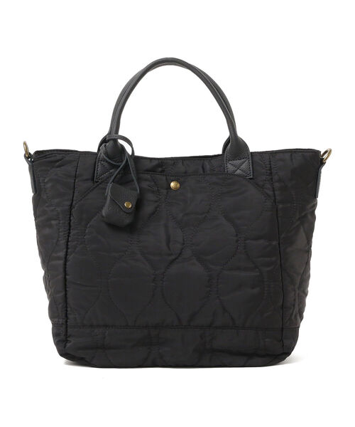 Ray BEAMS（レイビームス）の「toleur × Ray BEAMS / 別注 キルティング バッグ（トートバッグ・レディース・ブラック/ベージュ/グリーン系その他5・ONE SIZE）」の21枚目の写真