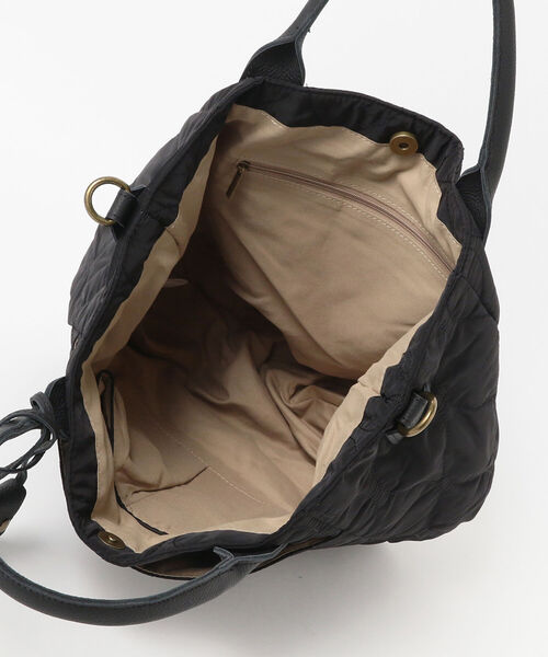 Ray BEAMS（レイビームス）の「toleur × Ray BEAMS / 別注 キルティング バッグ（トートバッグ・レディース・ブラック/ベージュ/グリーン系その他5・ONE SIZE）」の19枚目の写真