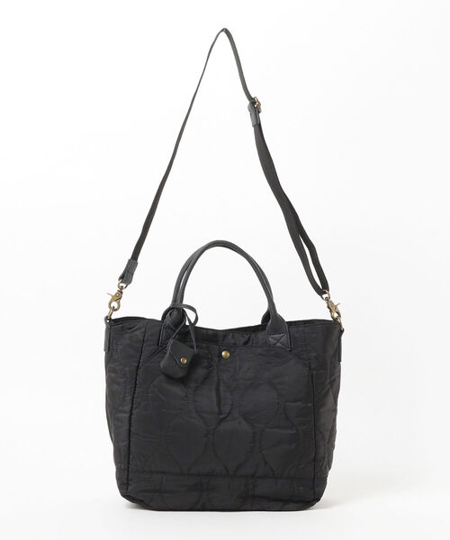 Ray BEAMS（レイビームス）の「toleur × Ray BEAMS / 別注 キルティング バッグ（トートバッグ・レディース・ブラック/ベージュ/グリーン系その他5・ONE SIZE）」の18枚目の写真